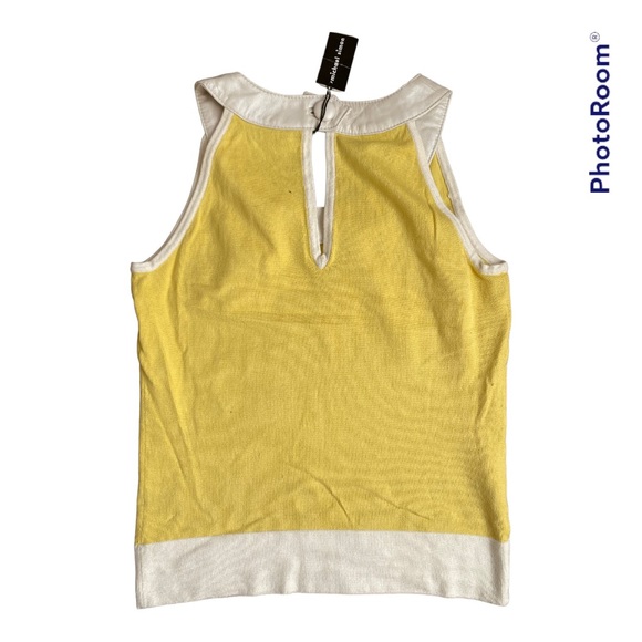 MICHAEL SIMON Women's Yellow Tank - Picture 4 of 4